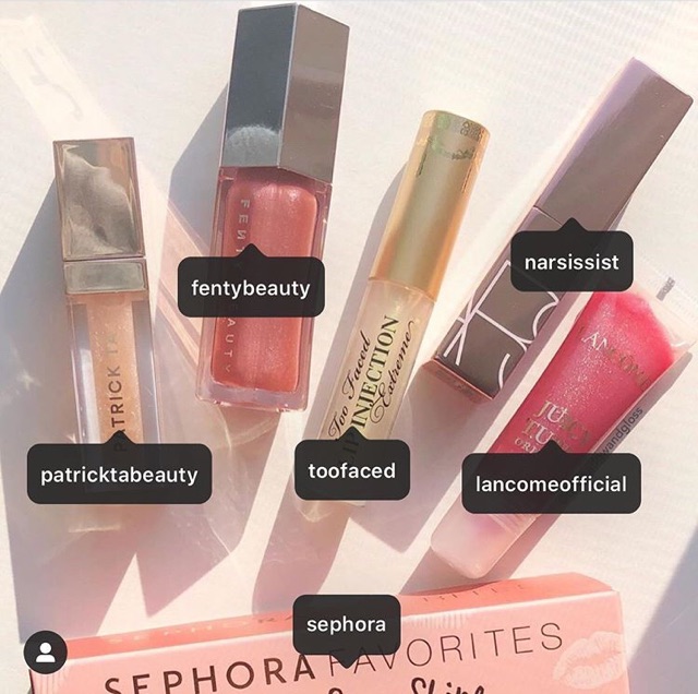 Set son môi Sephora Give Me Some Shine Balm and Gloss Lip