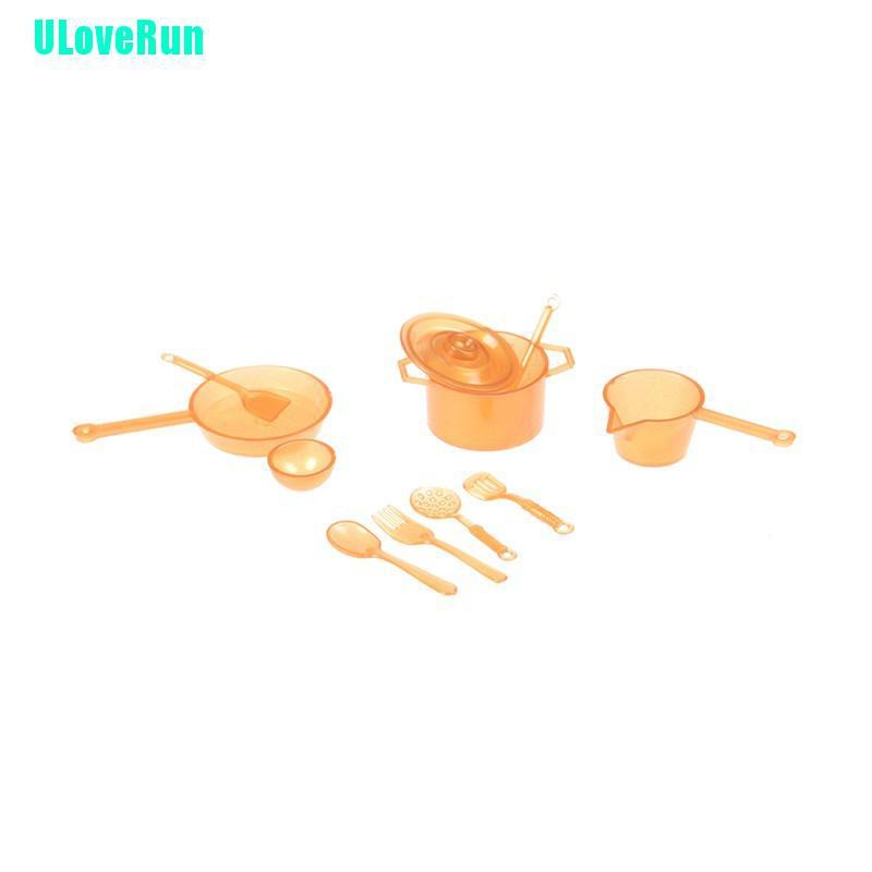 Set 10 Dụng Cụ Ăn Uống Mini Trang Trí Nhà Búp Bê