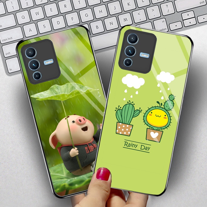 Ốp Lưng VIVO V23 5G mặt kính gương bóng
