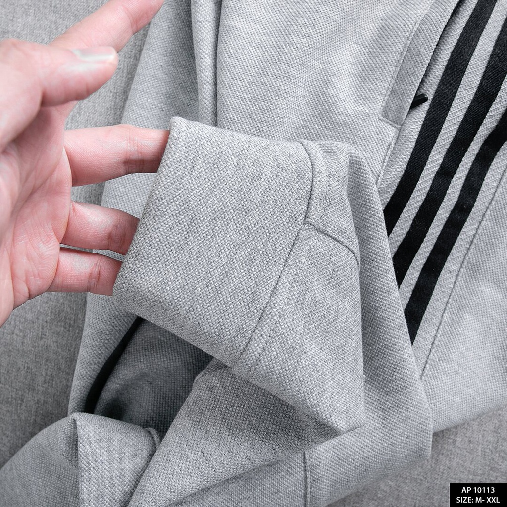 Bộ thể thao thu đông nam cao cấp kéo khóa bigsize xuất khẩu BSU 015 - AP395