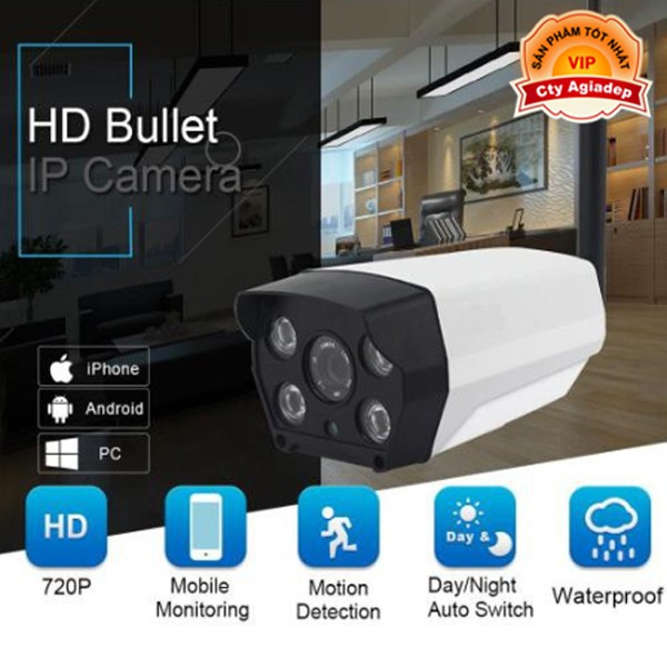 Camera wifi giám sát ngoài trời chống nước Yoosee Camera an ninh (Bản lục giác)