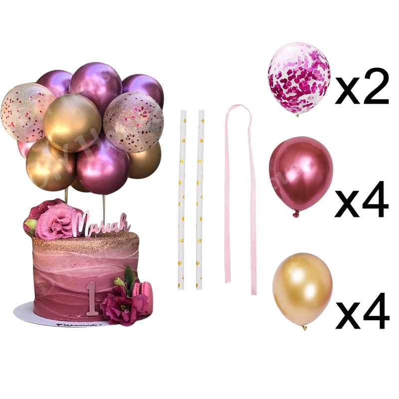 Set 10 Bong Bóng 5 Inch Hình Đám Mây Dùng Để Trang Trí Tiệc Sinh Nhật / Đám Cưới