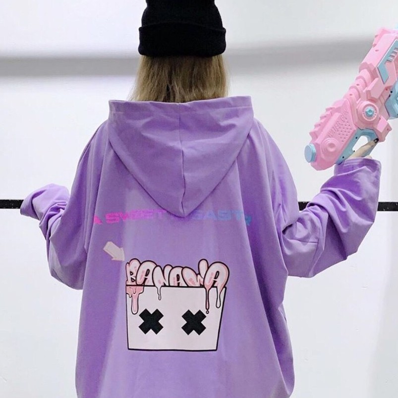 Áo khoác nỉ 2 chữ XX SWEET DISASTER C036 Ảnh thực tế shop tự chụp