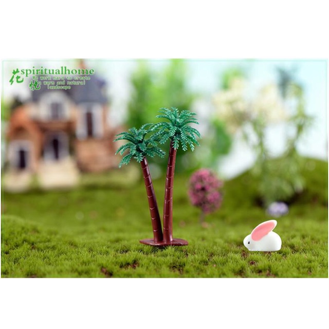 Mô hình cây dừa trang trí