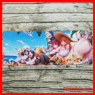 [CHỐNG NƯỚC] [80x30x0.3] ONE PIECE  - Tấm lót chuột, bàn di chuột, mouse pad game SIZE lớn