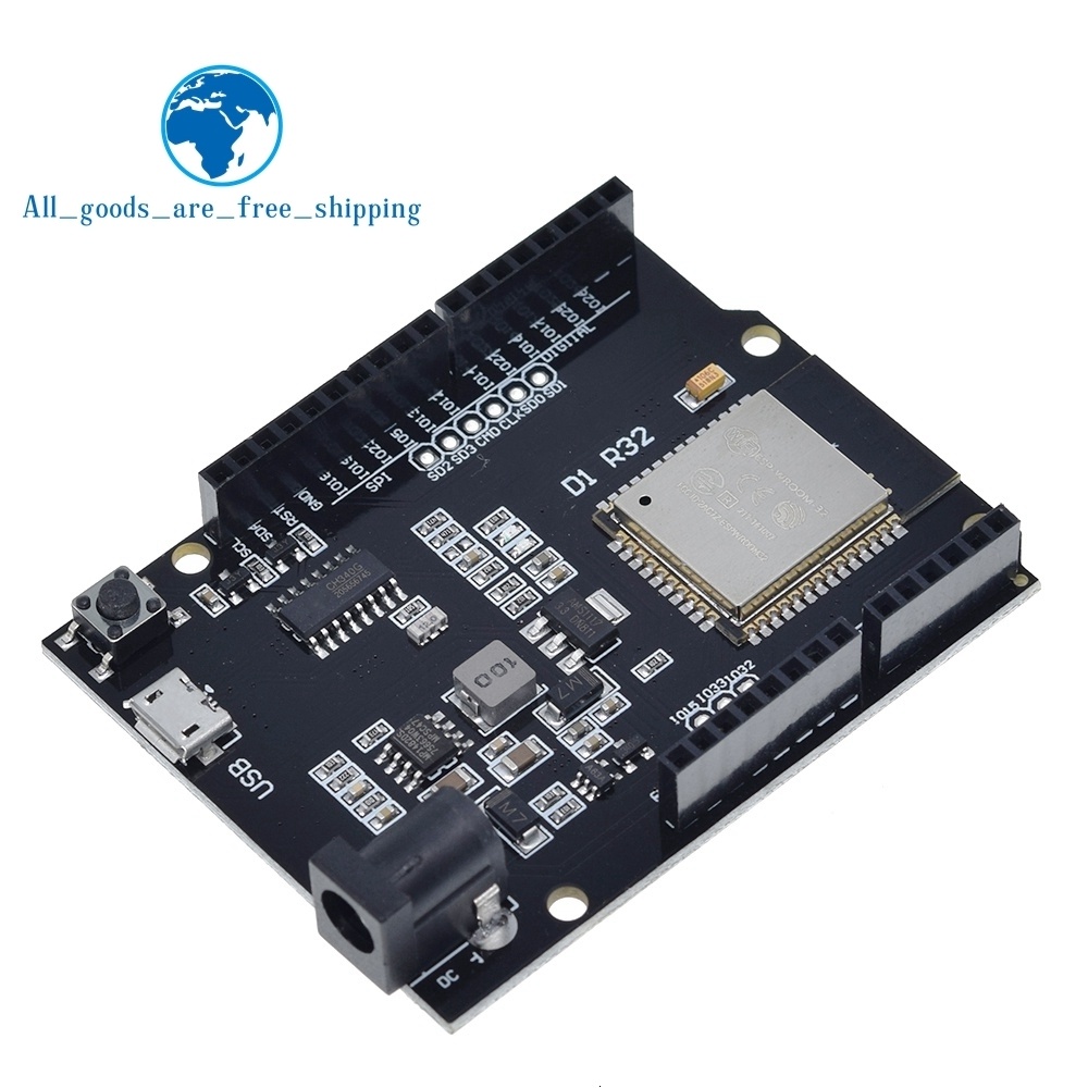 Bo Mạch Phát Triển Wemos D1 ESP32 ESP-32 4MB UNO D1 R32 CH340 CH340G