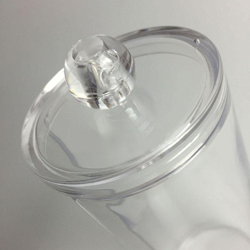 Hộp Đựng Mỹ Phẩm Hình Tròn Bằng Acrylic Tiện Dụng Cho Gia Đình