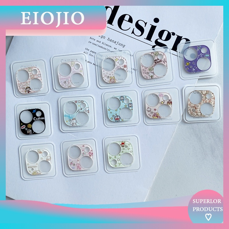 【Tiktok Same Popular!!! 】Ốp Điện Thoại Kính Cường Lực In Hình Hoạt Hình Dễ Thương Cho iPhone 12 ProMax Mini 11