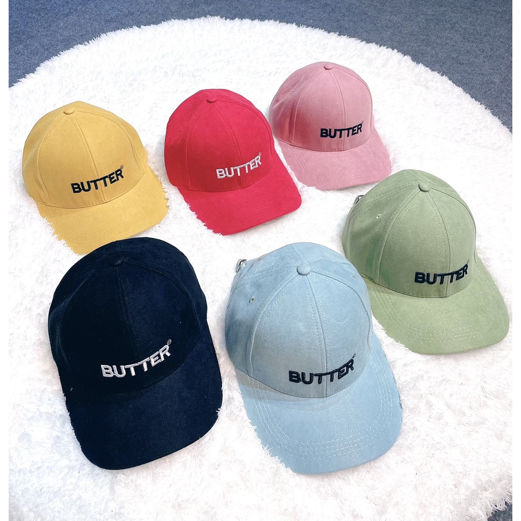 Mũ Lưỡi Trai  Chữ Butter Fashion 389 Phong Cách Ulzzang
