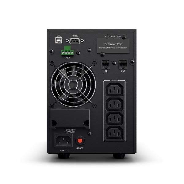 Bộ Lưu Điện UPS CyberPower OLS1500E dòng online sóng sine hoàn chỉnh 1500VA/1350W - Hàng Chính Hãng