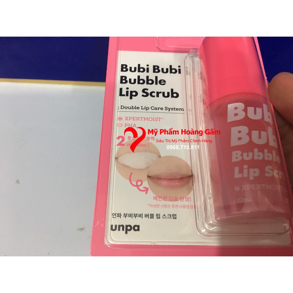 {Chính hãng - Ảnh thật} Gel Tẩy Da Chết Môi Unpa Bubi Bubi Lip | BigBuy360 - bigbuy360.vn