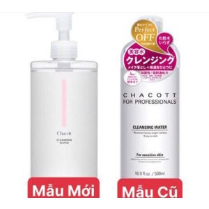 Nước tẩy trang Chacott For Professionals 500ml Chính Hãng