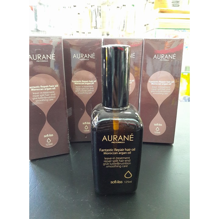 TINH DẦU DƯỠNG PHỤC HỒI TÓC SOFT-LISS MOROCCAN ARGAN OIL AURANE 125ml