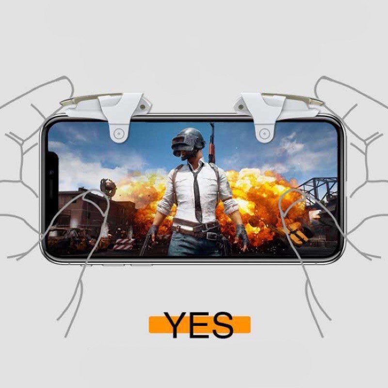 Bộ nút game Chicken King cho điện thoại chơi Pubg Ros Freefire