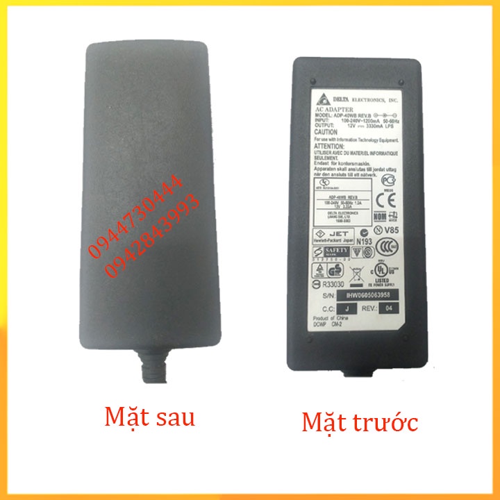 Adapter nguồn màn hình Dell 12V 3.33A