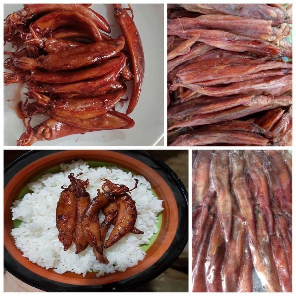 MỰC GHE MUỐI SIZE LỚN NHỎ (Hàng nhạt muối) 500GR
