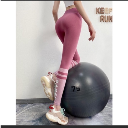 Quần tập legging gym, yoga cạp cao siêu nâng mông #CK176 vải dệt kim co dãn tốt, tôn dáng