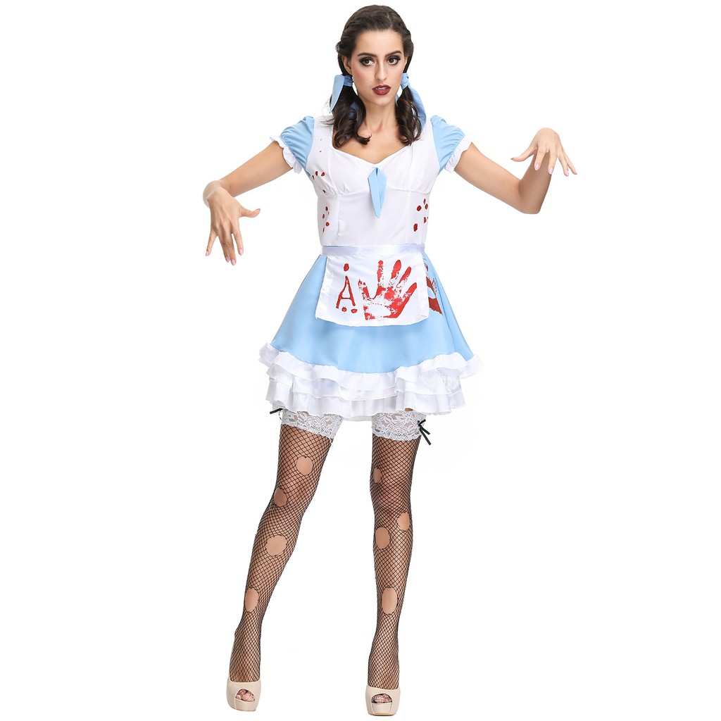 Trang Phục Hóa Trang Halloween Nhân Vật Zombie Kinh Dị