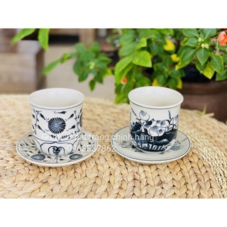 Cốc uống trà men dạn bát tràng