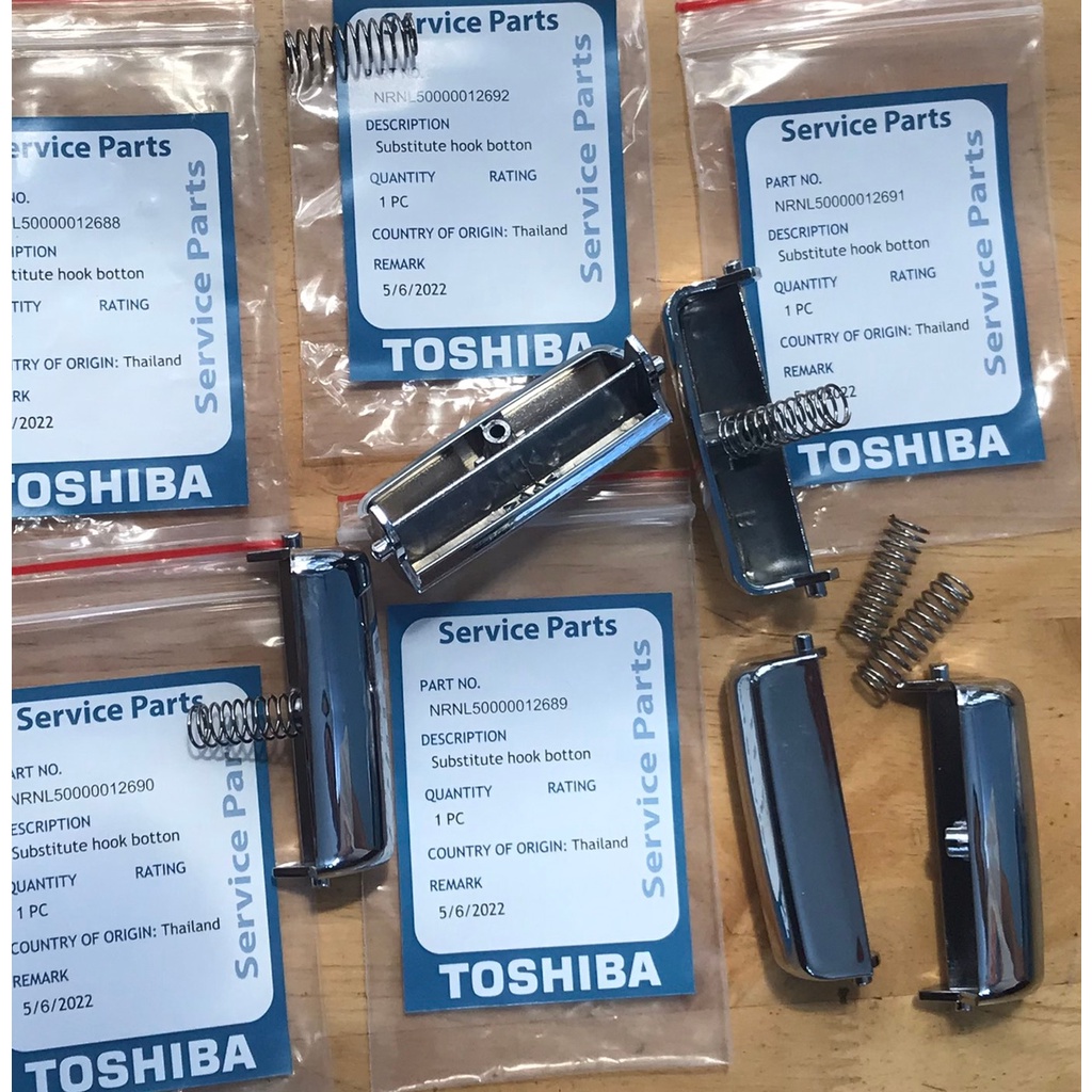 Nút nhấn mở Nắp Nồi Cơm Điện Toshiba ✅Chính Hãng RC 18MNF - nẫy KHóa vung RC-10MNF phụ tùng, phụ kiện