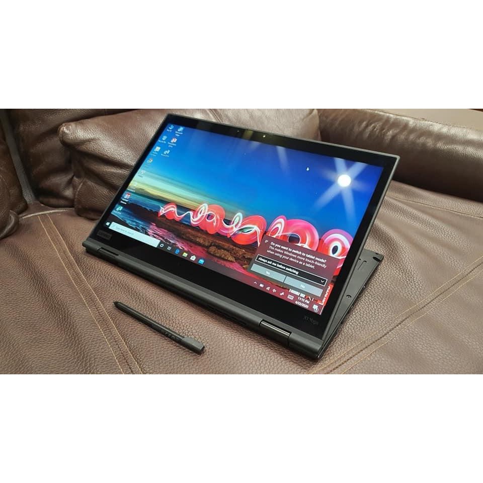 Laptop ThinkPad X1 Yoga Gen 3 (Core I7-8650U, Ram 16GB, SSD 512GB, MH 14' FHD Touch, Bút cảm ứng) Cả
