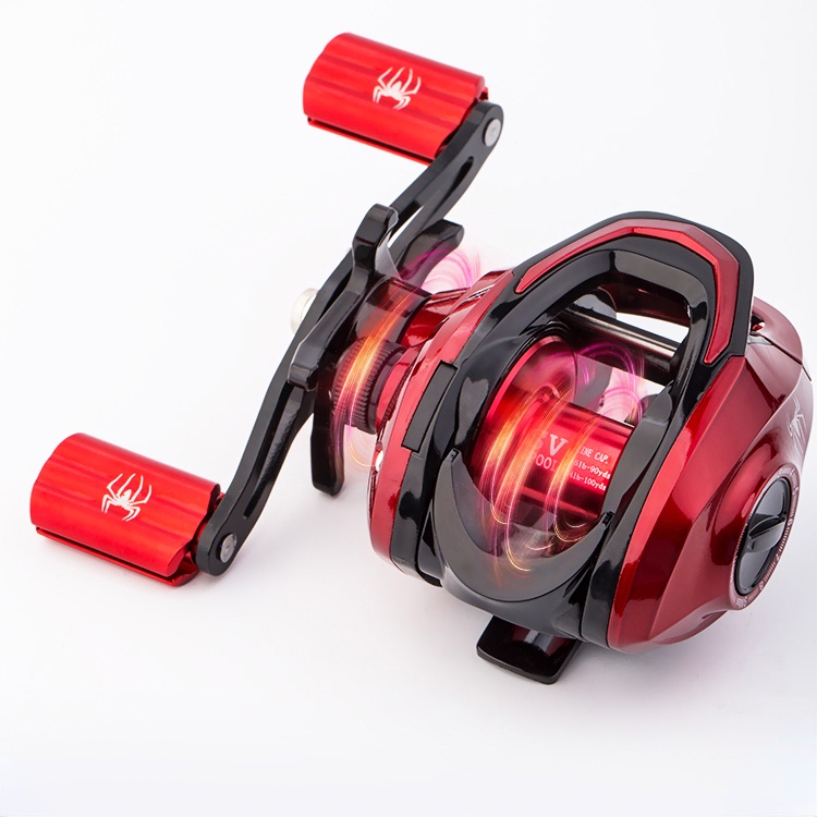 Guồng Quay Câu Cá Siêu Nhẹ Bằng Kim Loại 8KG 18+1 Vòng Bi Tốc Độ Cao 7.2:1