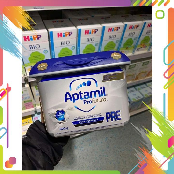 [Đủ bill] Sữa Aptamil Đức Pre 800g - Profutura nội địa - Aptamil bạc