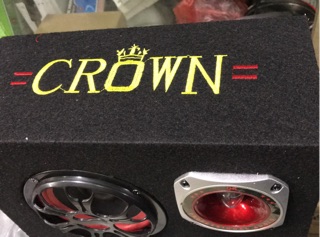 Loa Crown 5 Vuông tích hợp bluetooth