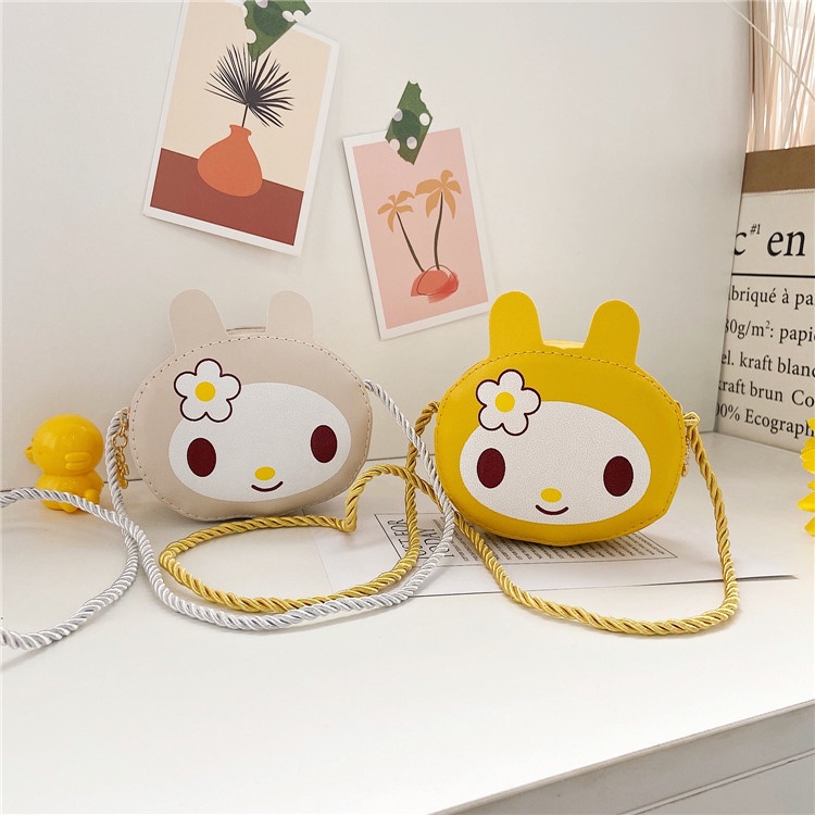 Túi Đeo Chéo Hình Hoạt Hình Dễ Thương Cho Bé Gái