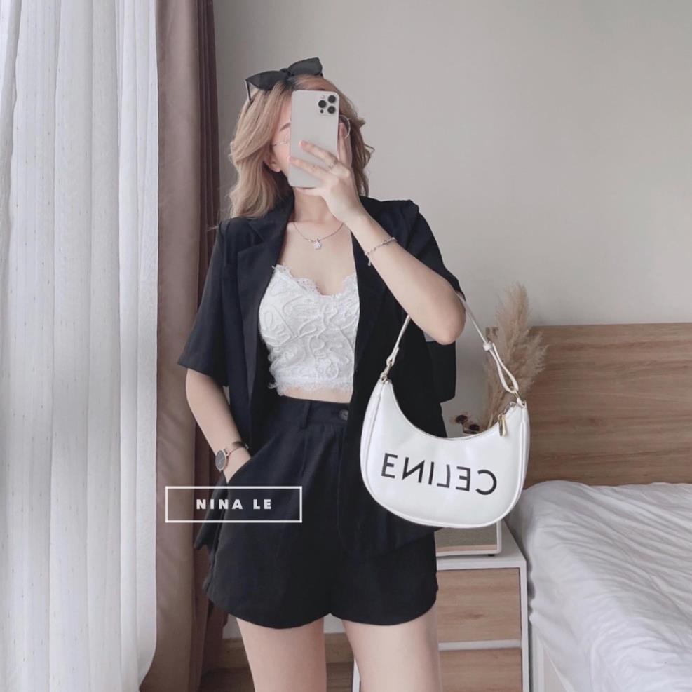 [ 𝐅𝐑𝐄𝐄 𝐒𝐇𝐈𝐏 ]  SET VEST SƠ MI NẮP TÚI MIX QUẦN SHORT ĐÙI