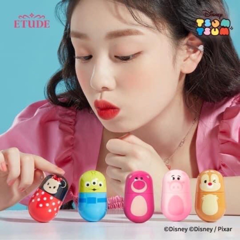 Son Tint Etude House Disney Tsum Tsum Jelly Mousse Tint [ Chính Hãng]