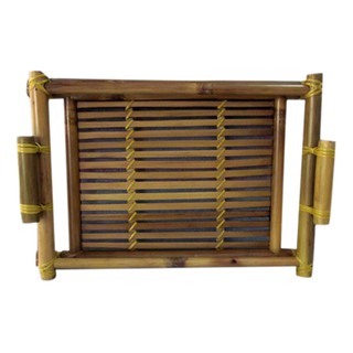 Khay tre gốm sứ bát tràng các kích thước