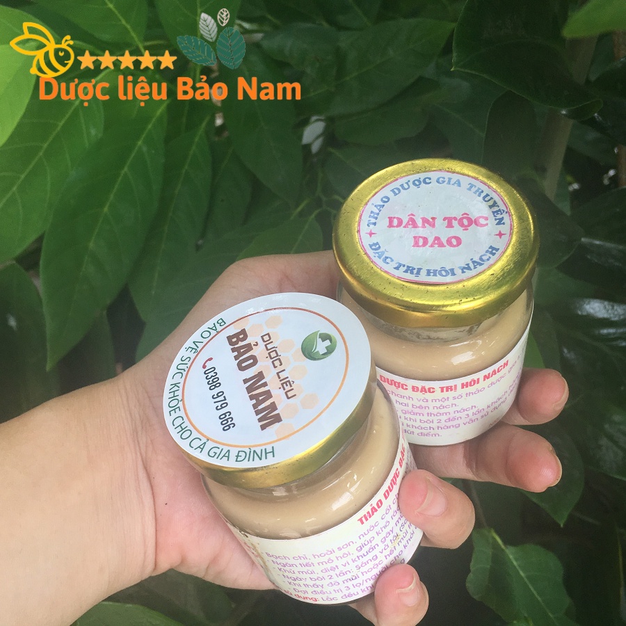 Thảo dược của người dân tộc Dao đỏ khử mùi hôi nách, hôi chân 1 lọ 200g