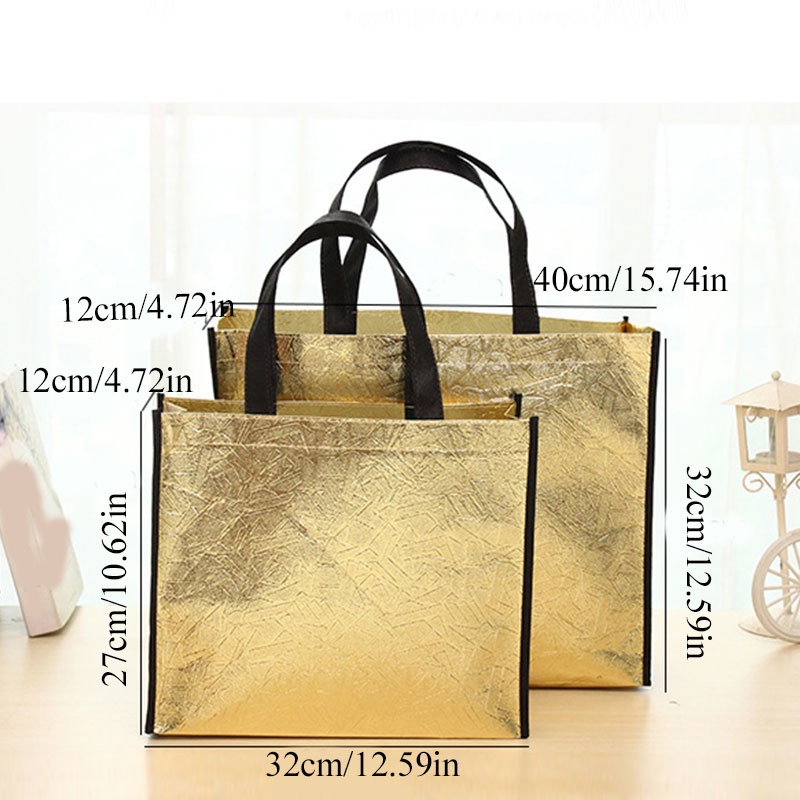 Túi Mua Sắm Bằng Vải Không Dệt Chống Thấm Nước Có Thể Gấp Gọn Hiệu AILICEGO