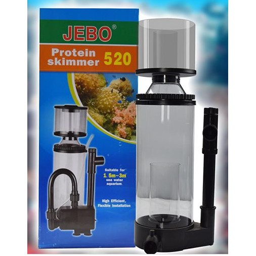 Máy tách bọt protein skimmer cho bể cá biển JEBo 520 90w