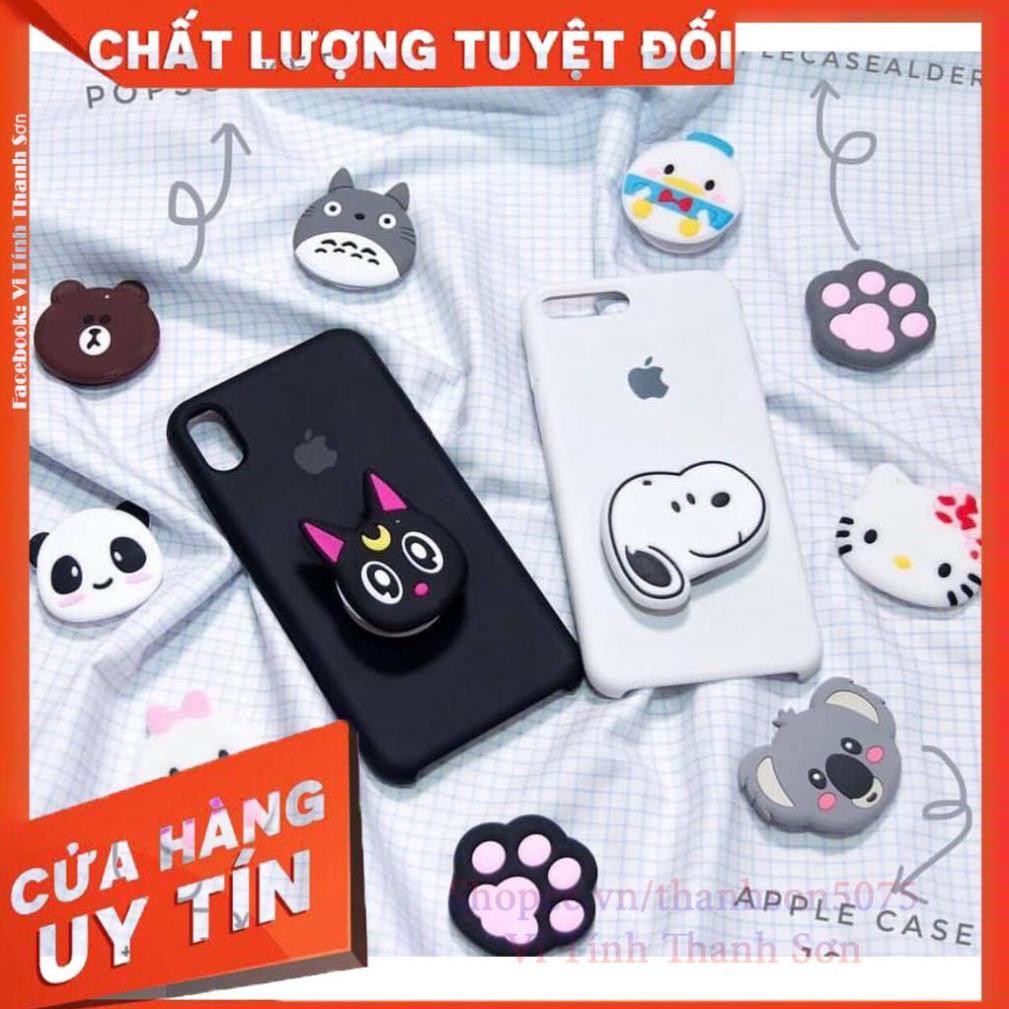 [Mã TH10KD20  hoàn đến10K xu] Dán Popsocket - Hoạt Hình Nút Đỡ Điện Thoại Hình Dễ Thương - Vi Tính Thanh Sơn