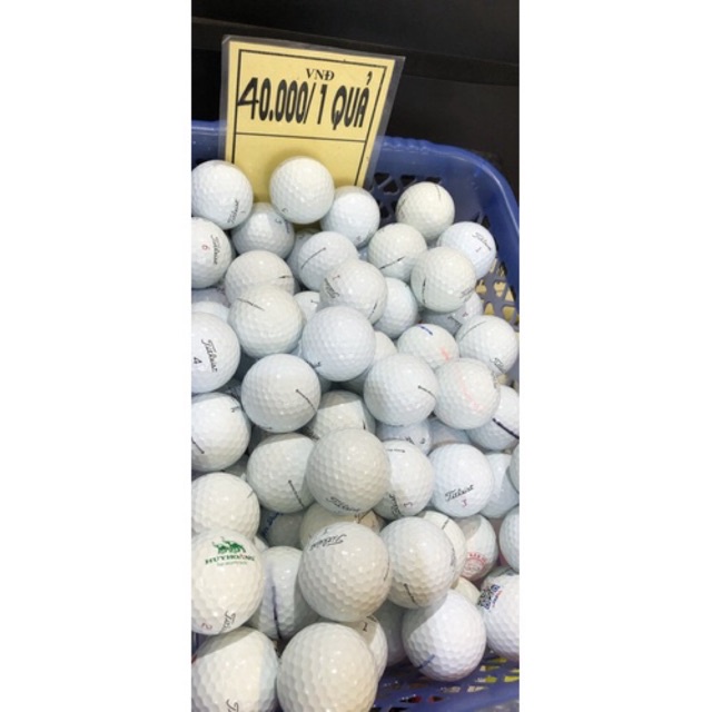 10 Bóng Golf Titleist pro Đã Qua Sử Dụng Cam Kết Không Sơn Lại