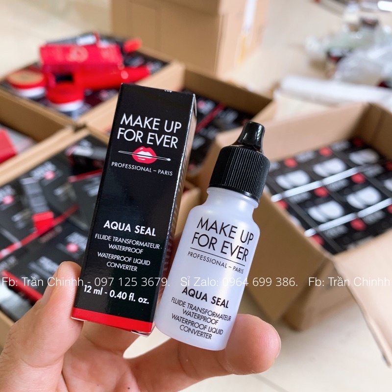 Dung dịch trộn phấn nền Make Up For Ever Aqua Seal Waterproof Liquid 10ml