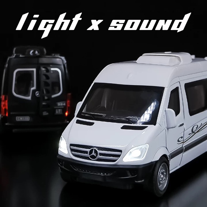 Mô Hình Xe Hơi Mercedes Benz Stebbings Bằng Hợp Kim Có Đèn Và Nhạc Tỷ Lệ 1: 32 Dành Cho Bé Trai