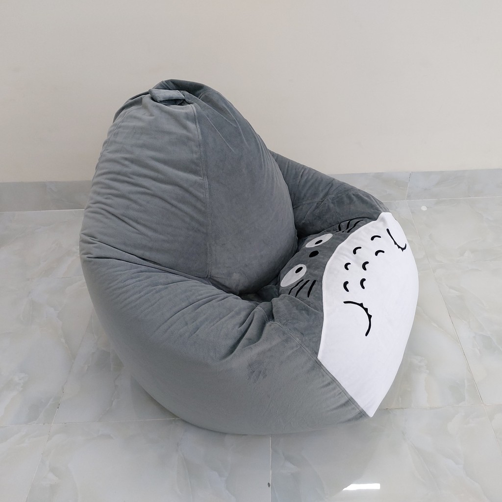 GHẾ LƯỜI GIỌT NƯỚC SIZE L TOTORO ( BAO GỒM HẠT XỐP)