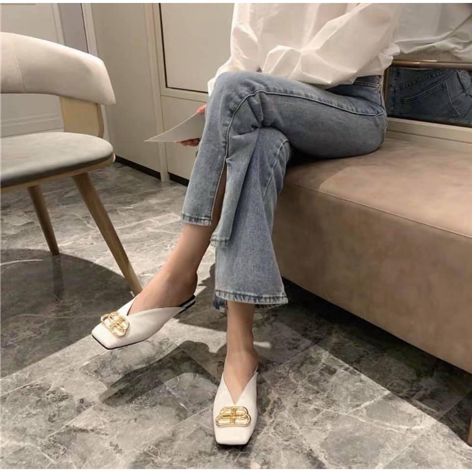 Giày Sục nữ BaLen,FREESHIP,đế bệt, dễ đi, size 35-39