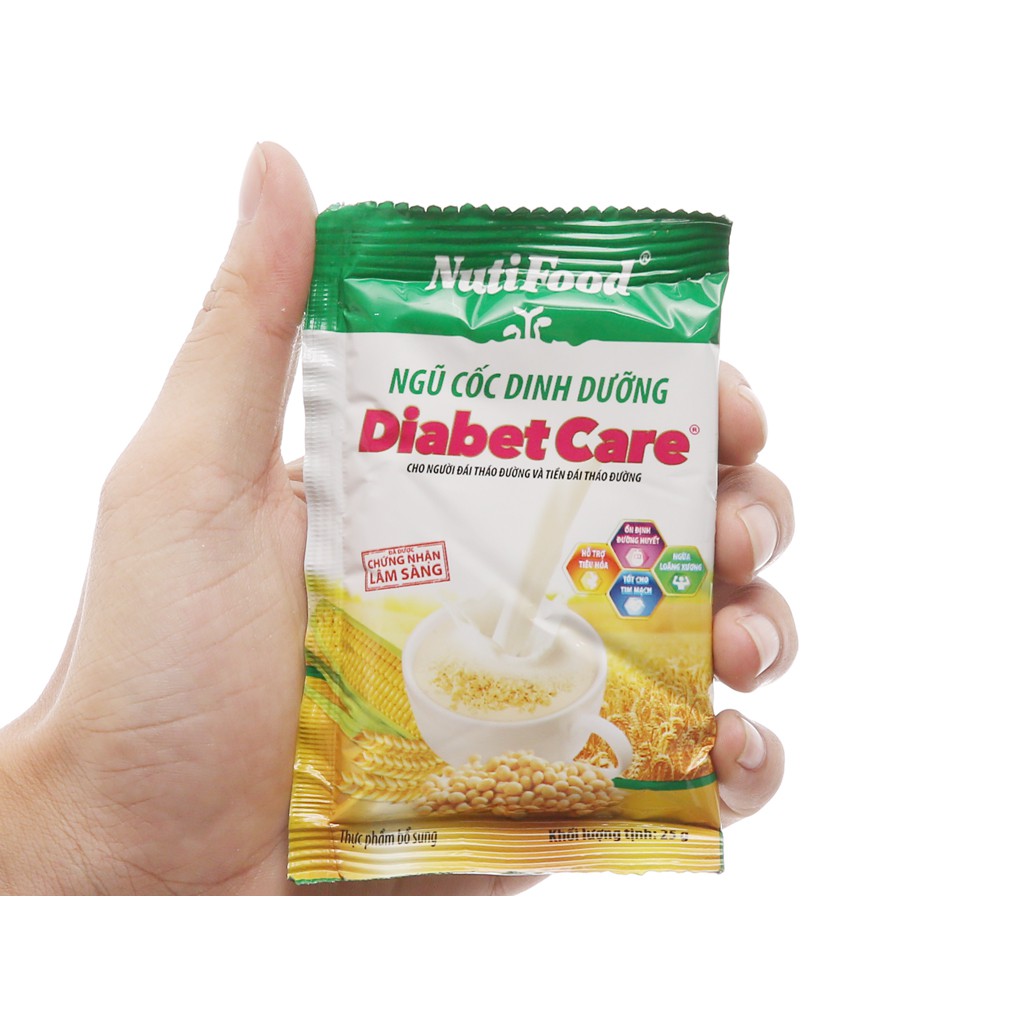 Ngũ cốc dinh dưỡng nguyên cám NutiFood Diabet Care bịch 400g