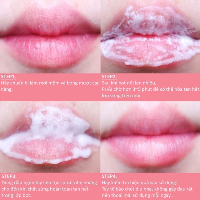 💓 Tẩy tế bào chết môi dạng sủi bọt By Unpa Bubi Bubi Lip | BigBuy360 - bigbuy360.vn