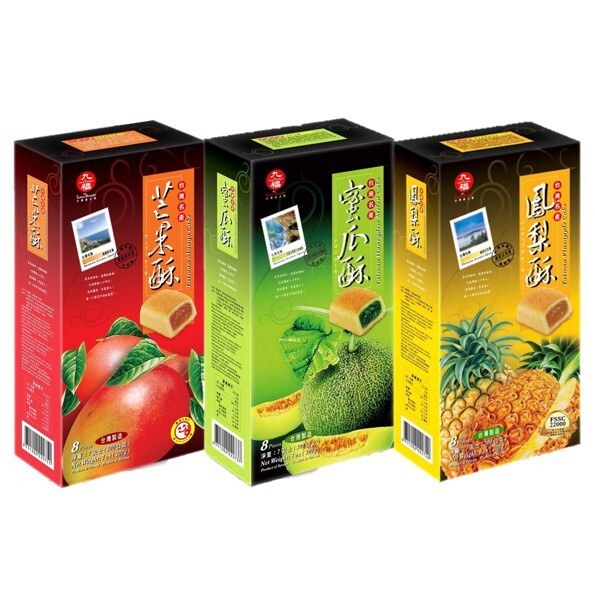 Bánh Nướng Nhân Dứa/Xoài/Dưa Lưới Nice Choice Đài Loan