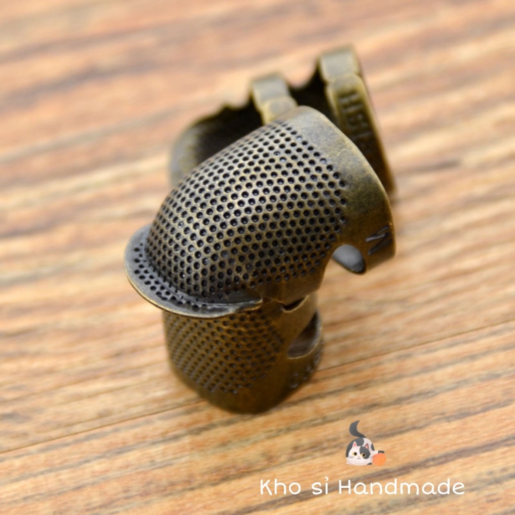 Nhẫn hỗ trợ bảo vệ đầu ngón tay màu đồng cổ