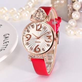 Đồng hồ quartz dây đeo da cho nữ