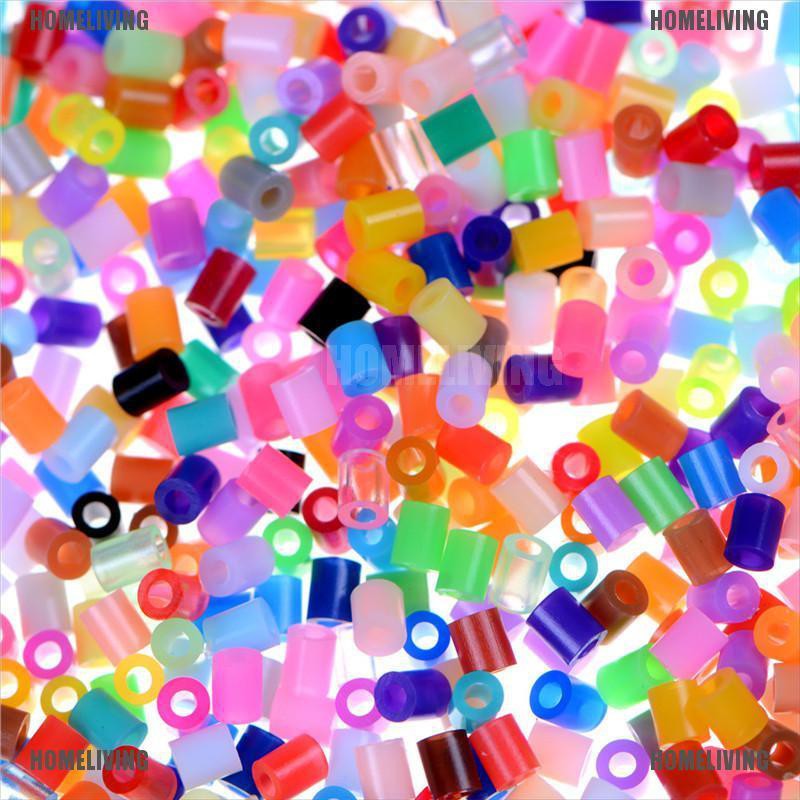 Set 1000 Hạt HAMA / PERLER Nhiều Màu 2.6mm DIY Vui Nhộn Cho Bé