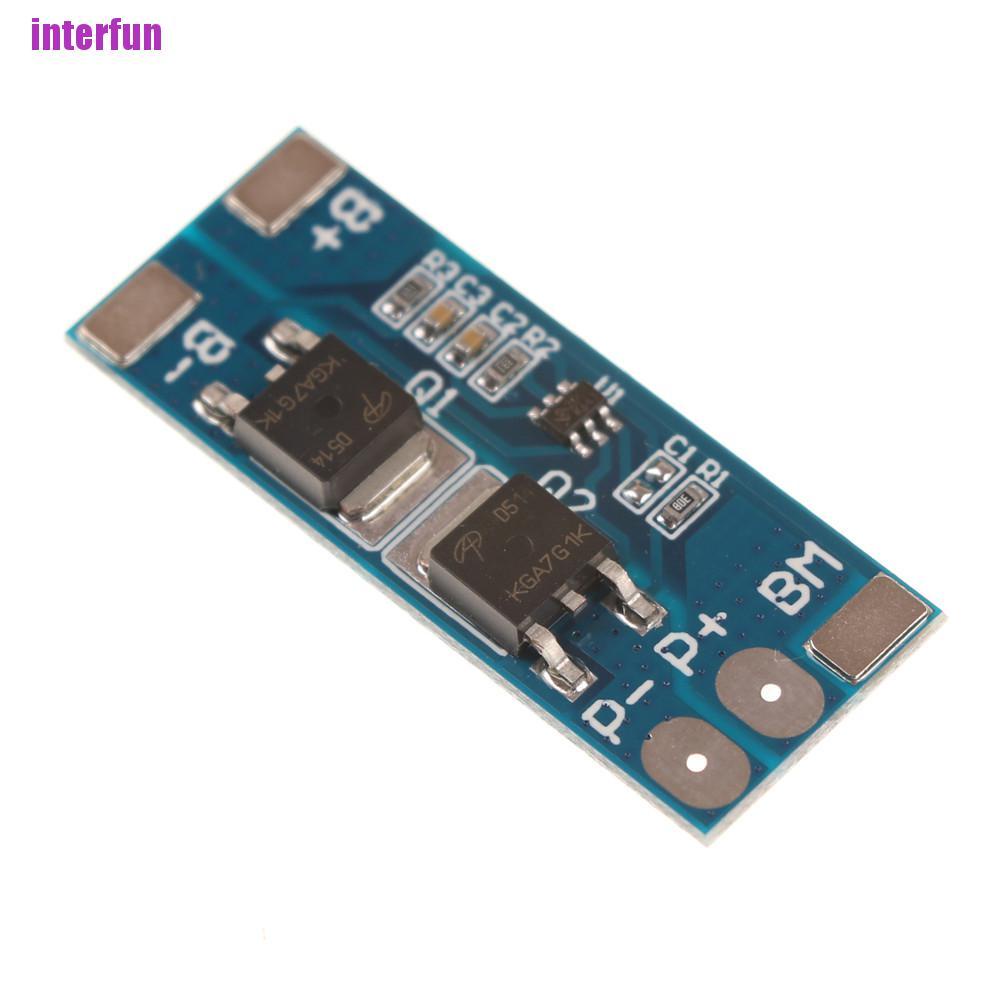 Bảng Mạch Bảo Vệ Pin Li-Ion Lithium 18650 Pcb 8a 7.4v 8.4v (Interfun1) 2s