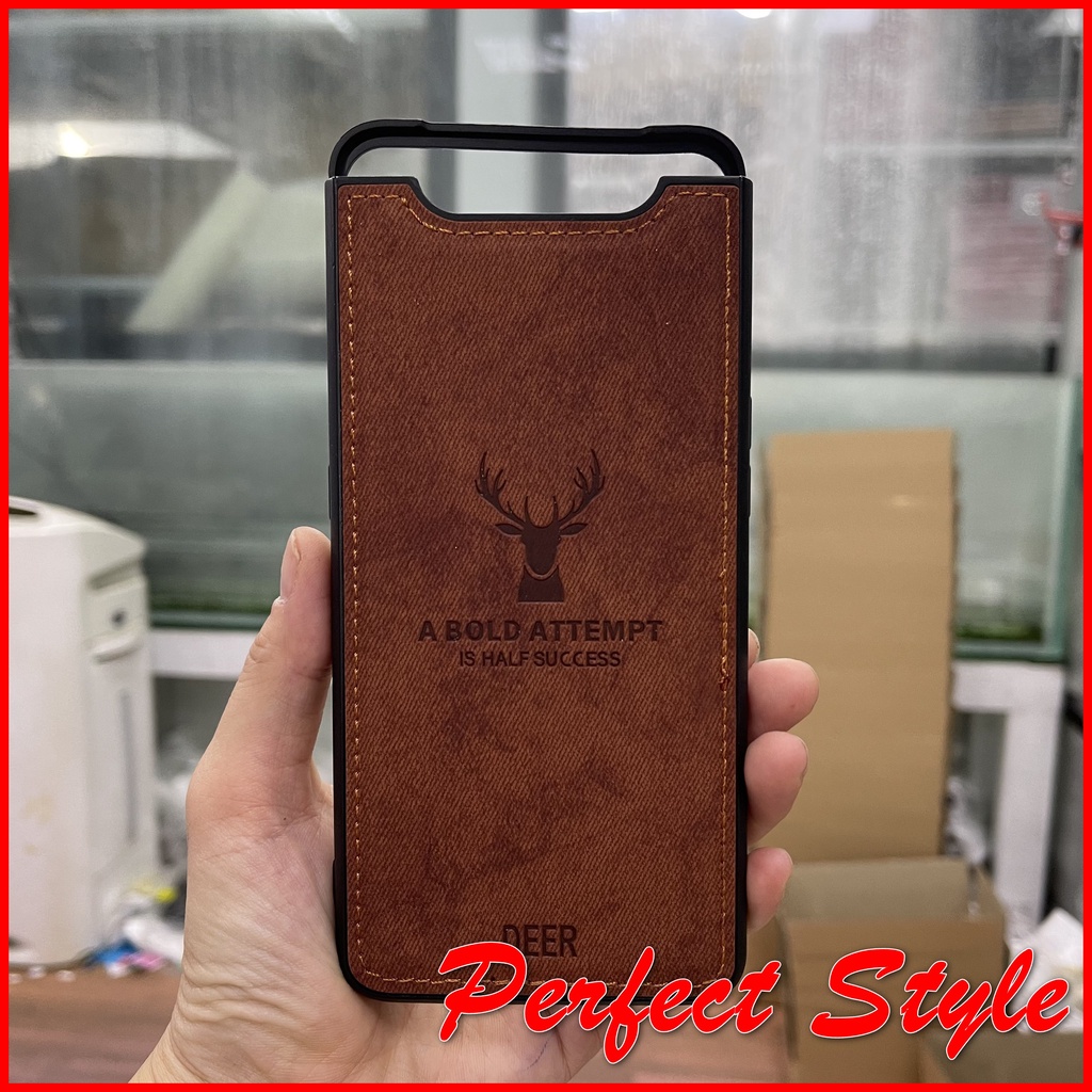 Xả hàng - Ốp lưng Samsung galaxy A80 - A90 4g họa tiết deer hươu