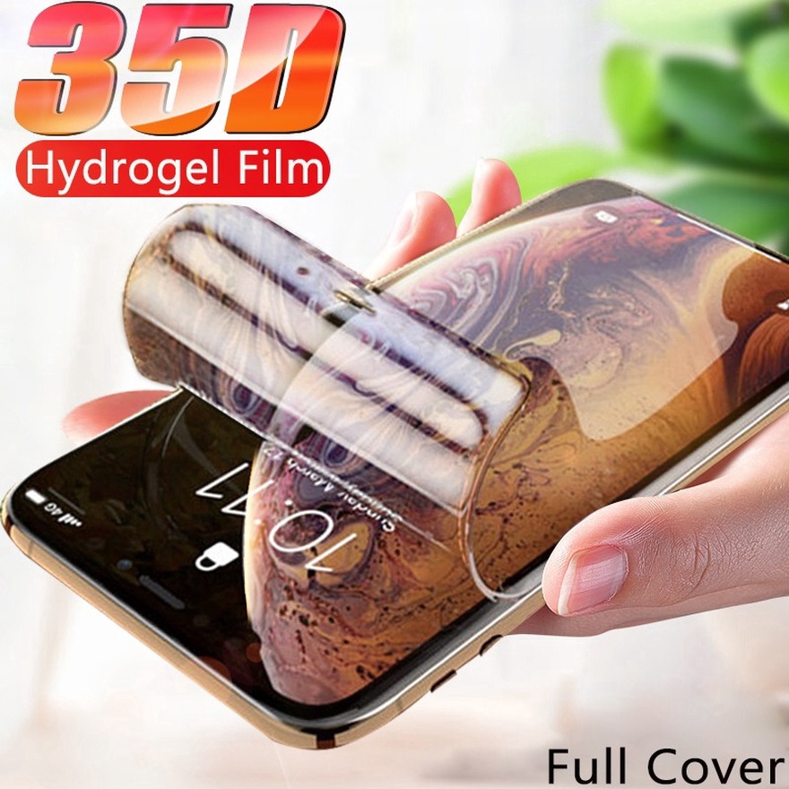 Phim Hydrogel bảo vệ màn hình Samsung S20FE S20 Ultra S10 Lite S9 S8 Plus S7Edge Note 10Plus 9 8 Note10 Lite S10e 35D